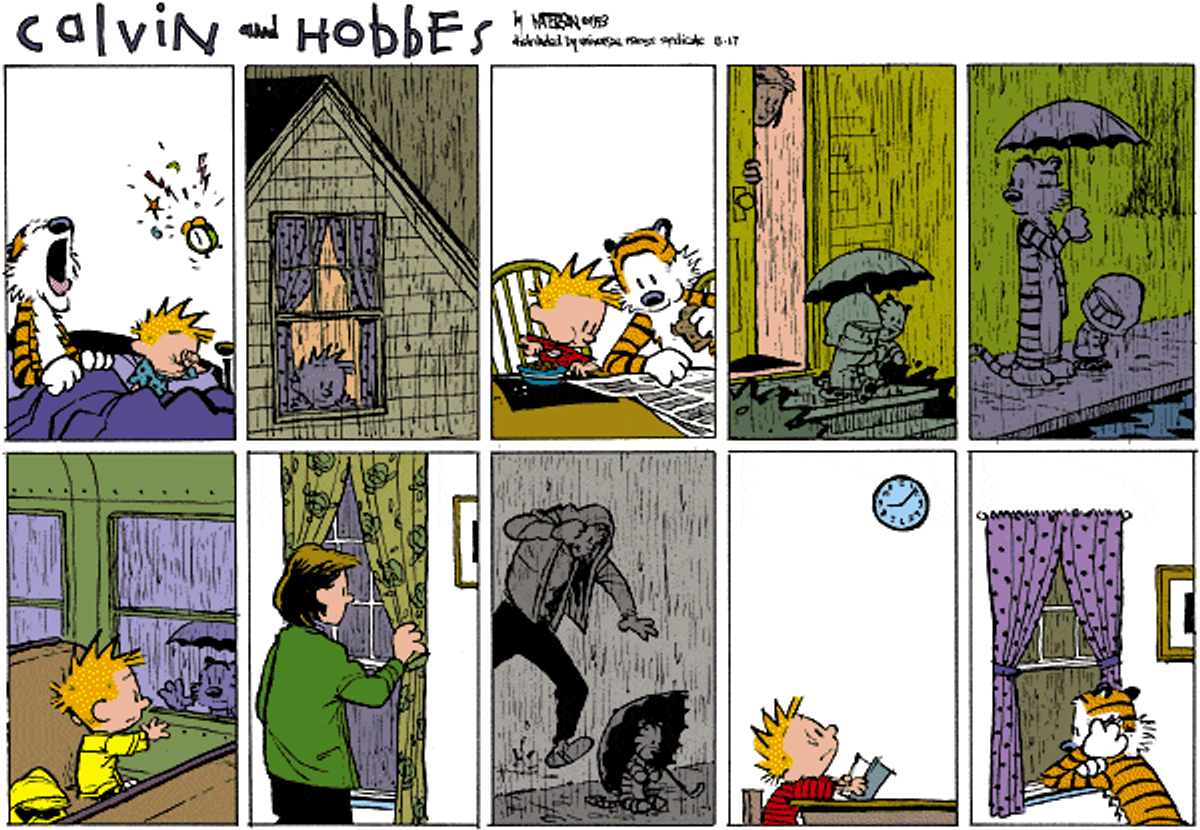 10 Times "Calvin And Hobbes" Accurately Portrayed the Struggles Of A College Education