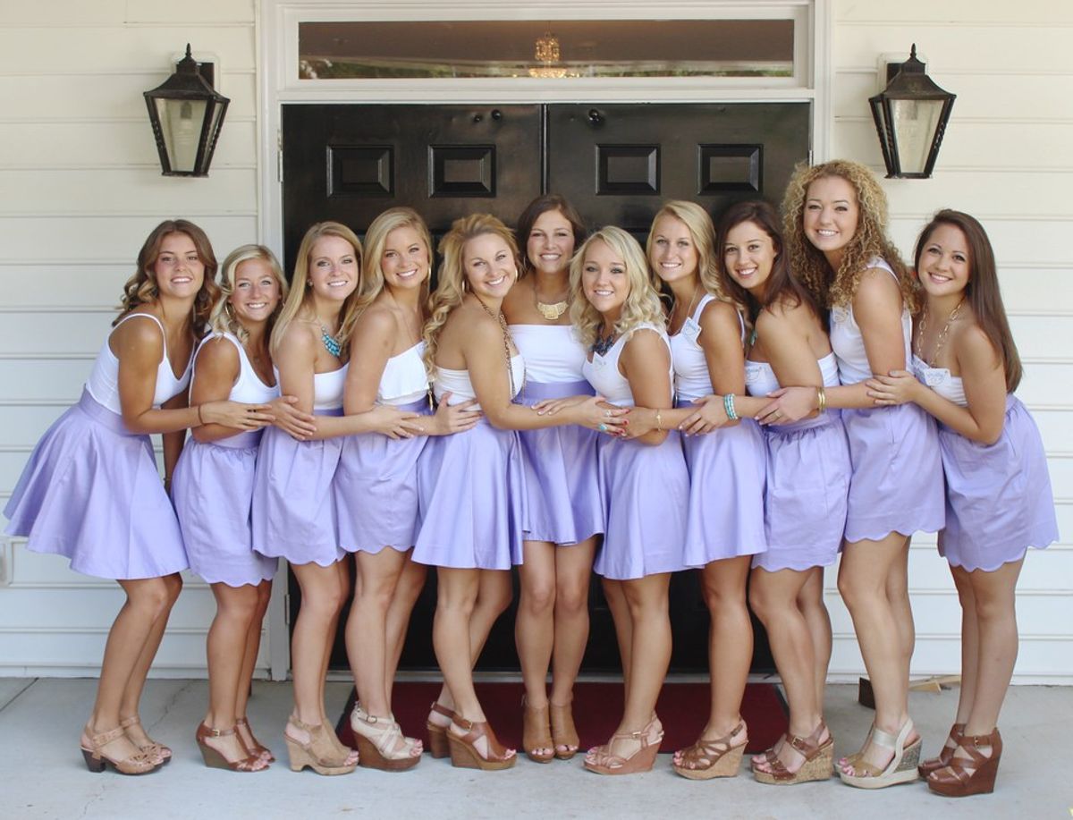 30 Feelings You Have While Going Through Formal Recruitment
