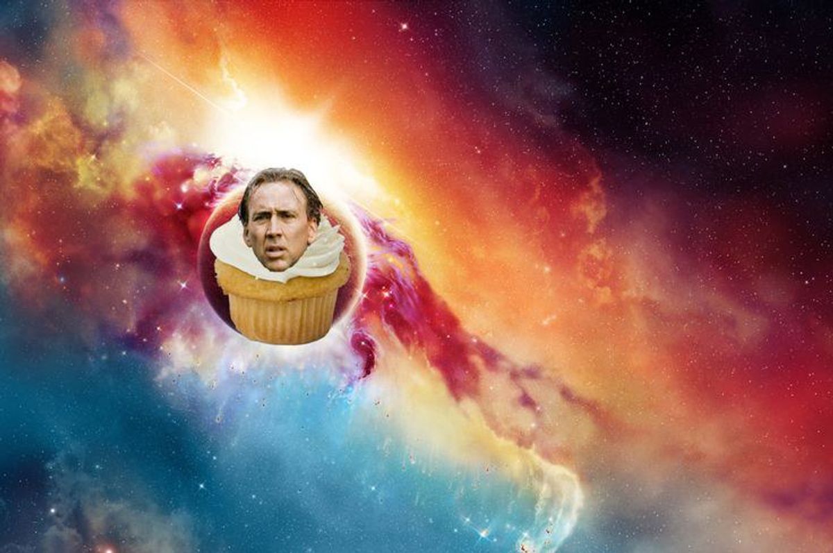 14 Pictures Of Nicolas Cage Reimagined As Food