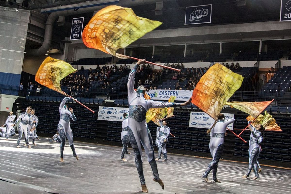 19 Struggles Of A Winter Guard Performer