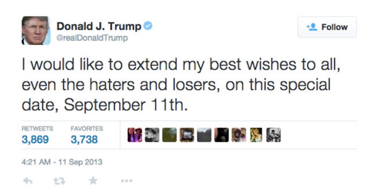 13 Tweets That Prove Donald Trump Should Not Be President