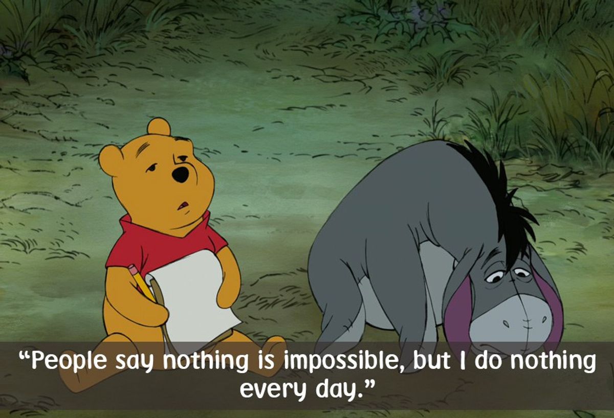 The Life Of A Grad Student As Told By Winnie-The-Pooh