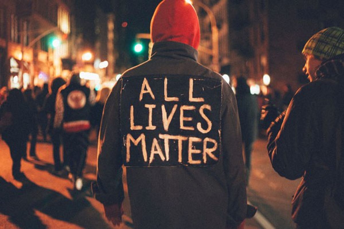 Why #AllLivesMatter Is Racist