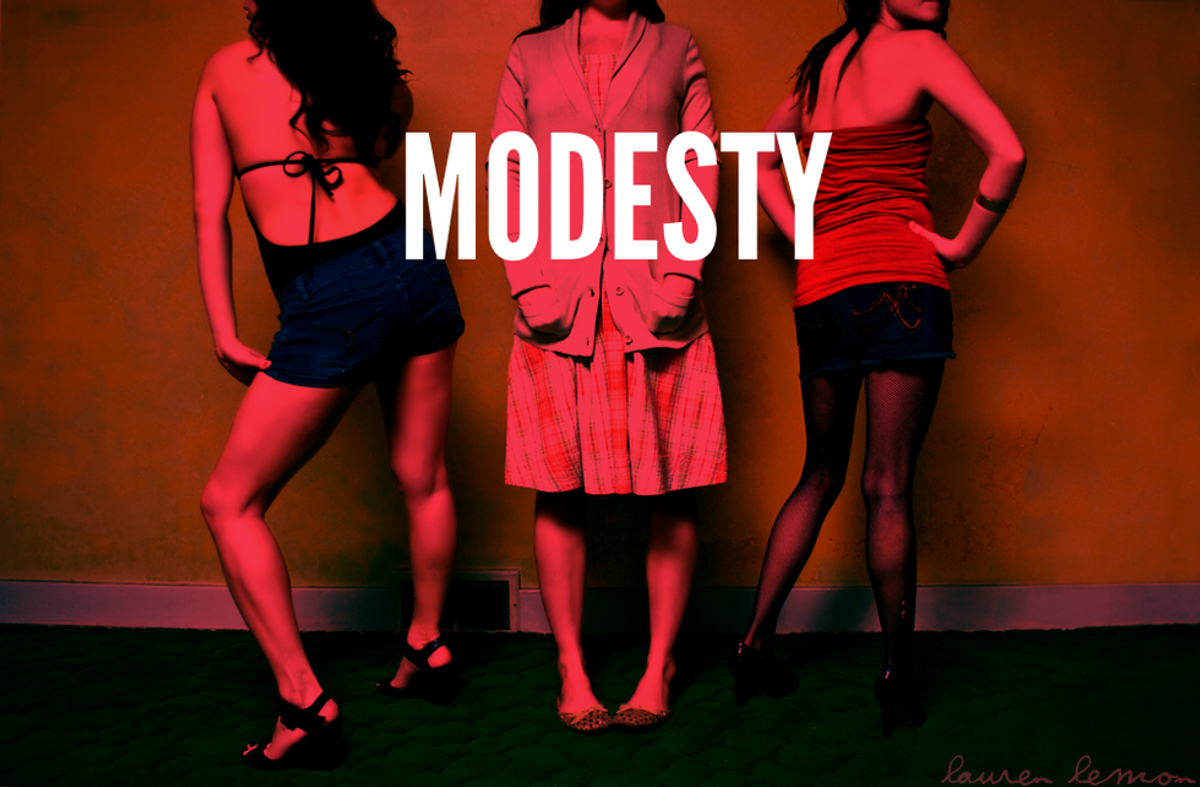 Modest Is Not Hottest