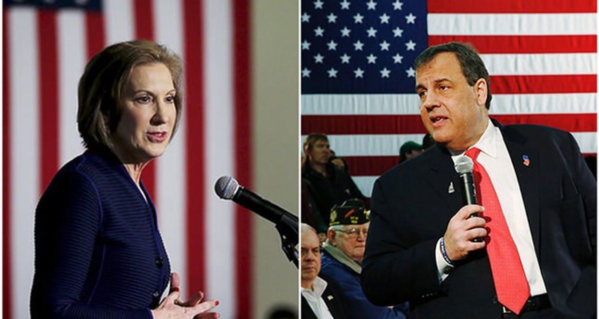 Chris Christie And Carly Fiorina End Their Campaigns