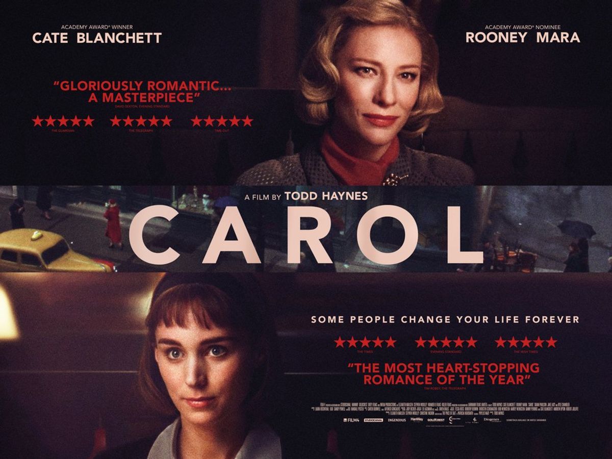 Kayla Sees Movies Alone: "Carol"