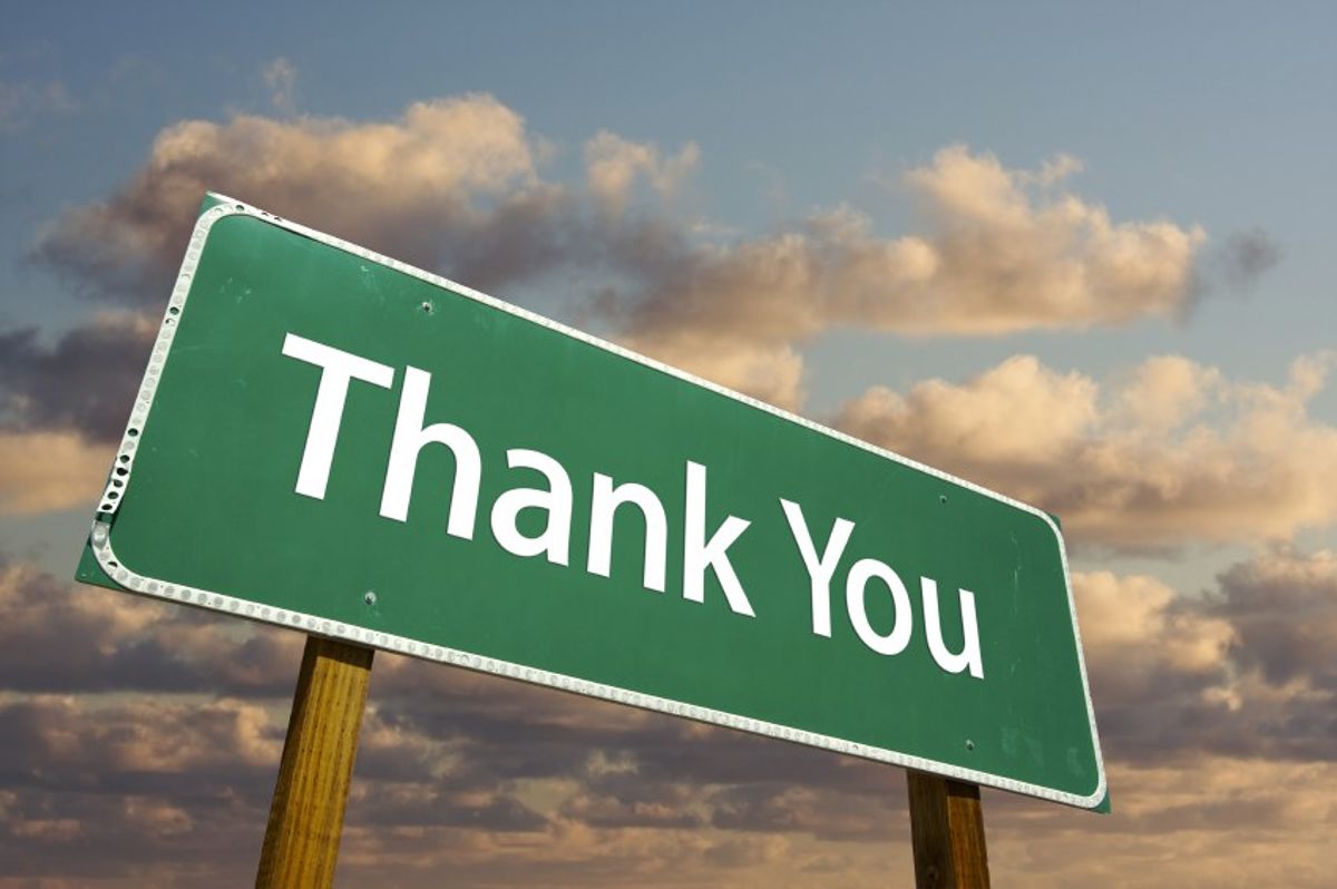 An Open Letter To The People Who Don't Say Thank You