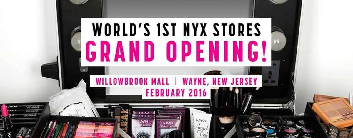 Creuelty-Free Makeup Brand NYX Opens A New Store In New Jersey
