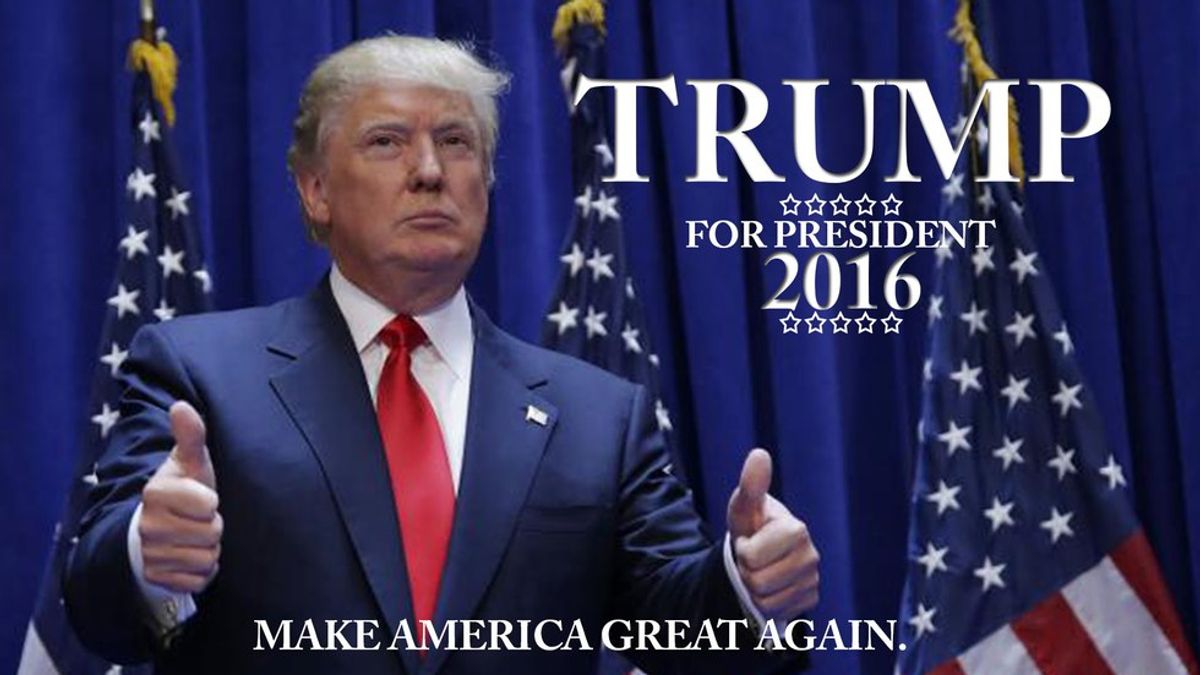5 Reasons Why You Should Vote For Donald Trump