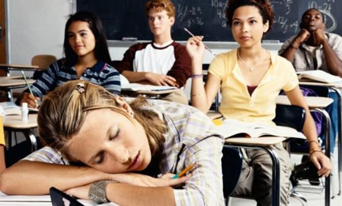 The Science Behind Falling Asleep In Class