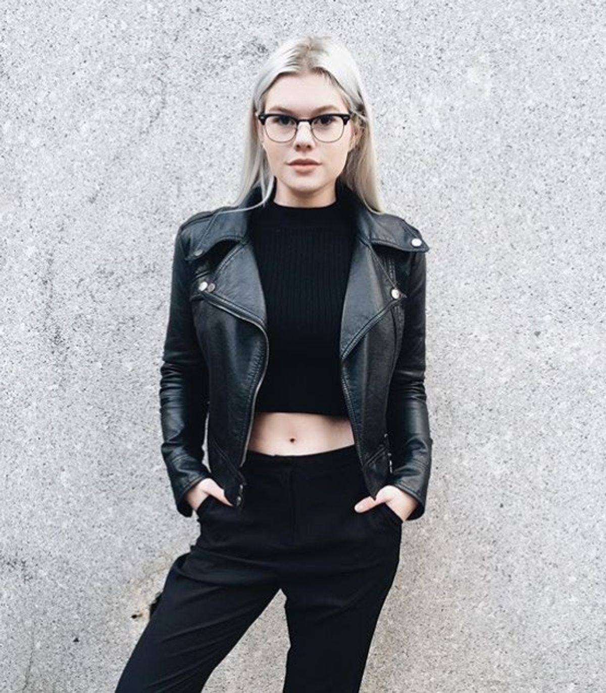 10 Ways To Style A Black Leather Jacket