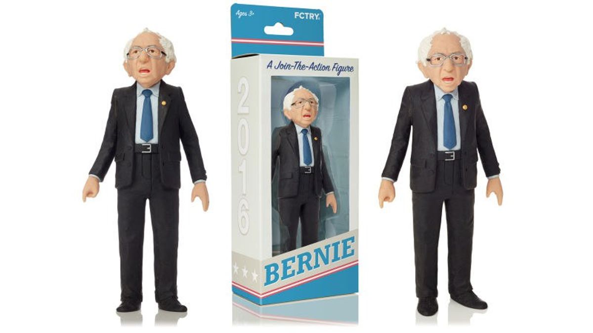 Finally, A Bernie Sanders Action Figure