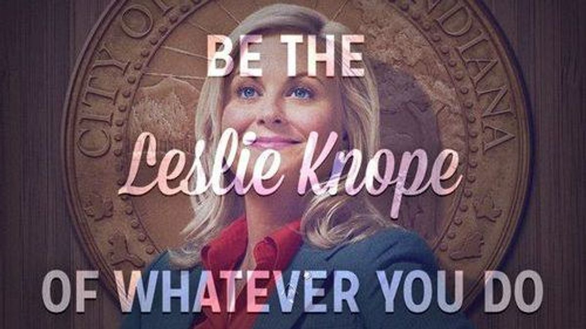 10 Leslie Knope Quotes All College Women Should Listen To