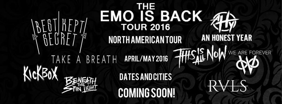 The 'Emo Is Back' Tour Is Finally Here!