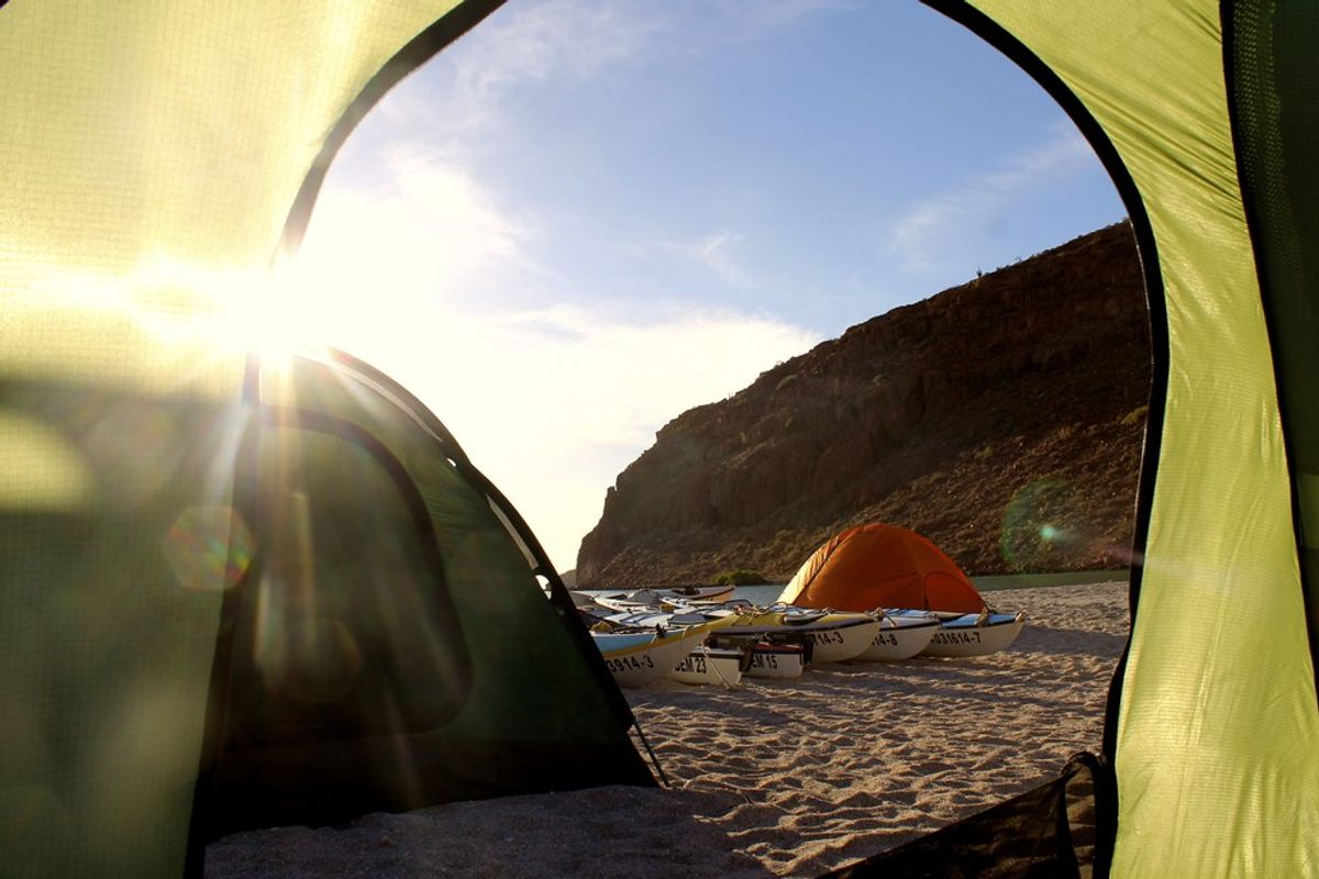 11 Reasons To Camp Out On An Uninhabited Island