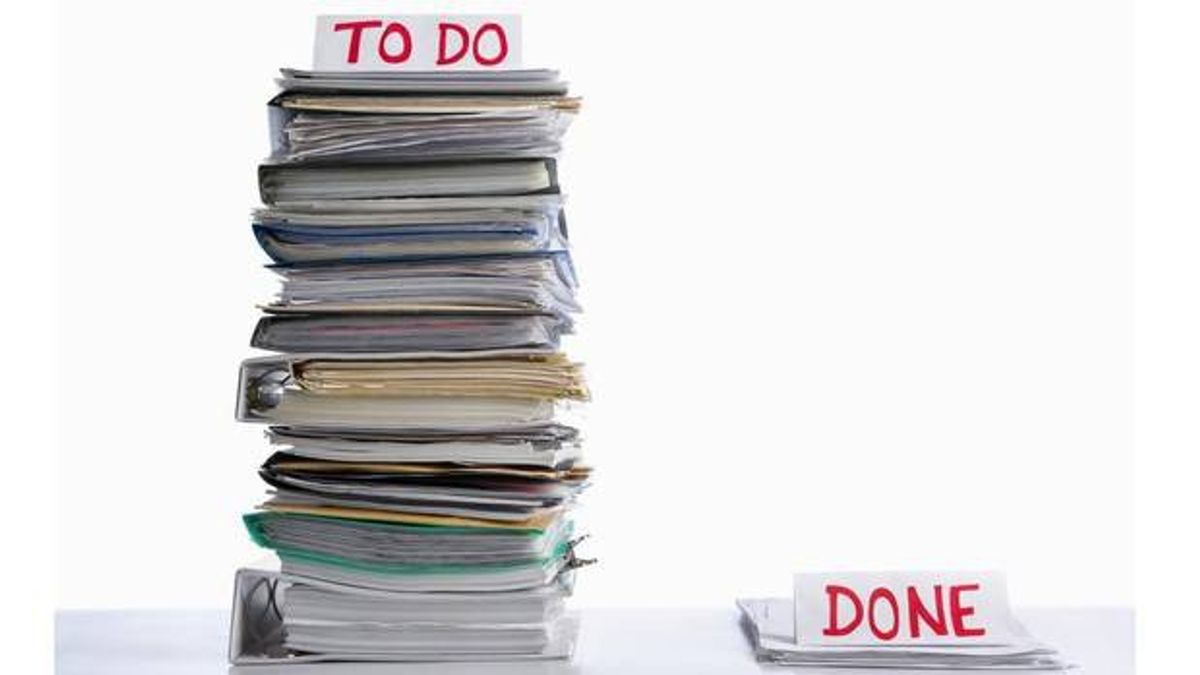 The Steps To Finishing An Overwhelming To-Do List