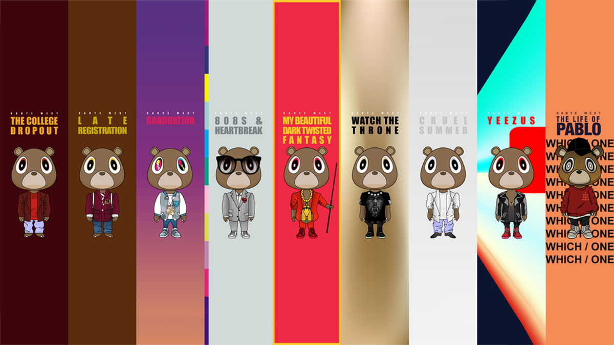 A History and Ranking of Kanye's Discography