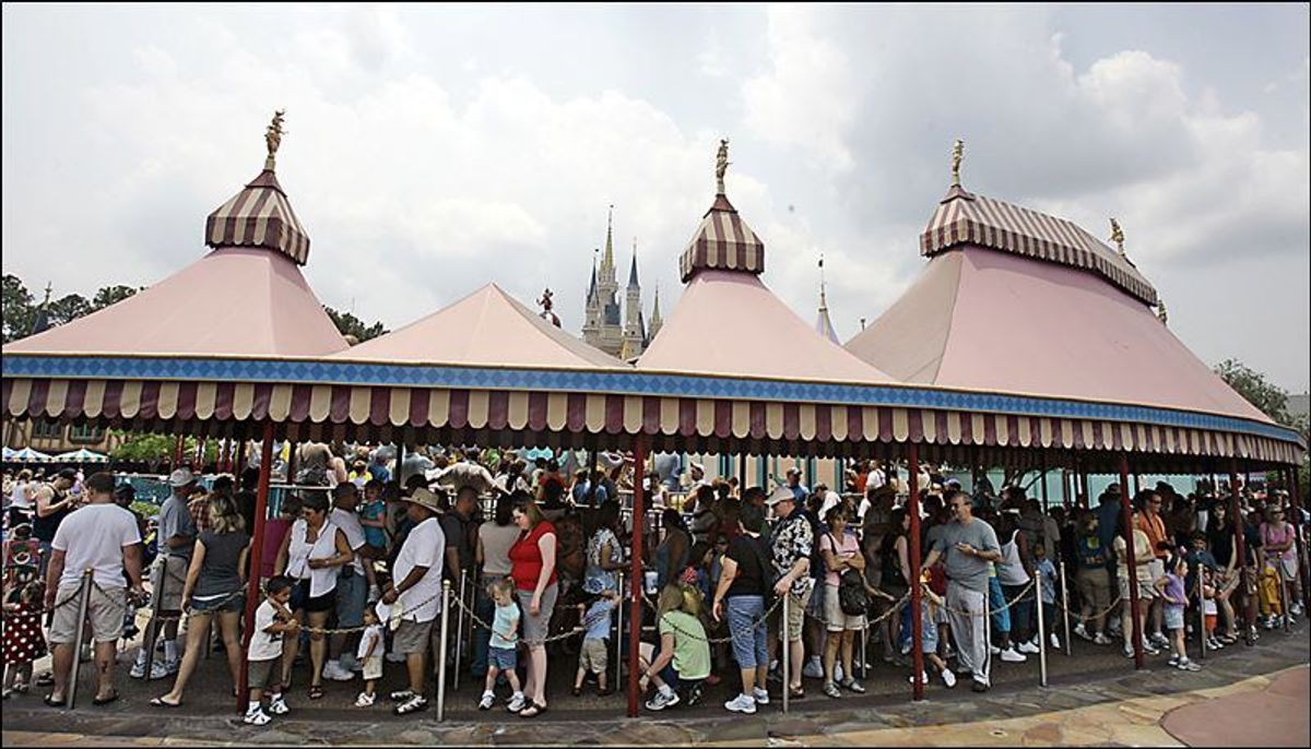 55 Thoughts While Standing In Line For An Amusement Park Ride