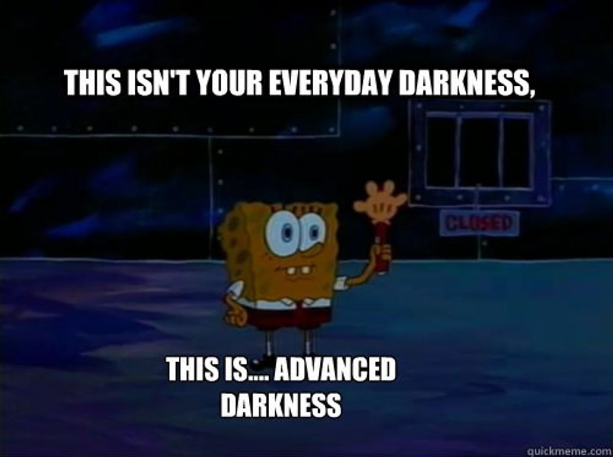 26 Thoughts UW Students Had During The Power Outage During Finals Week (As Told In SpongeBob GIFs)