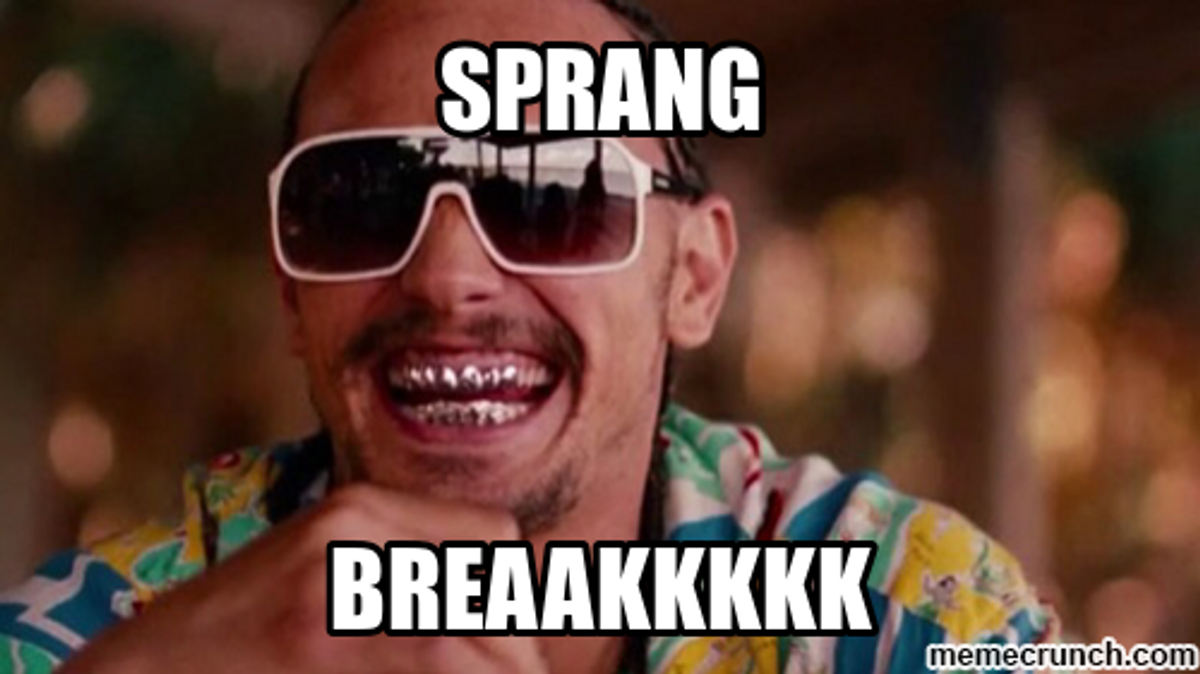 15 GIFs That Describe When Your Squad Is On Spring Break And You're Home Alone
