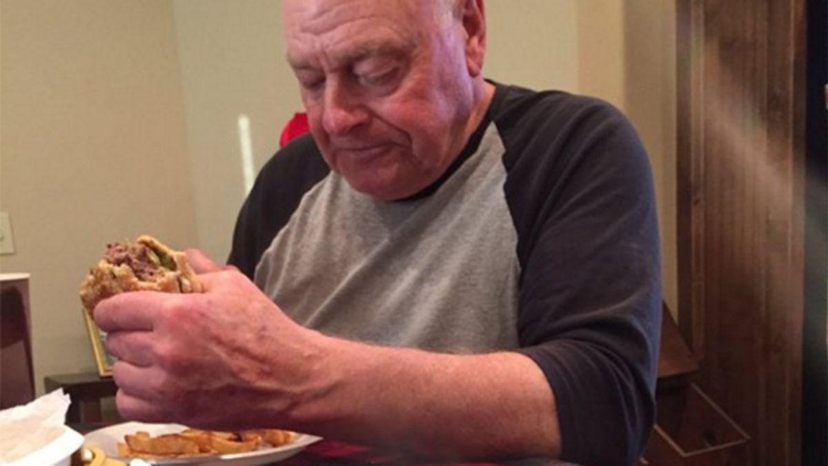 You Are Never Too Busy To Eat Burgers With Papaw