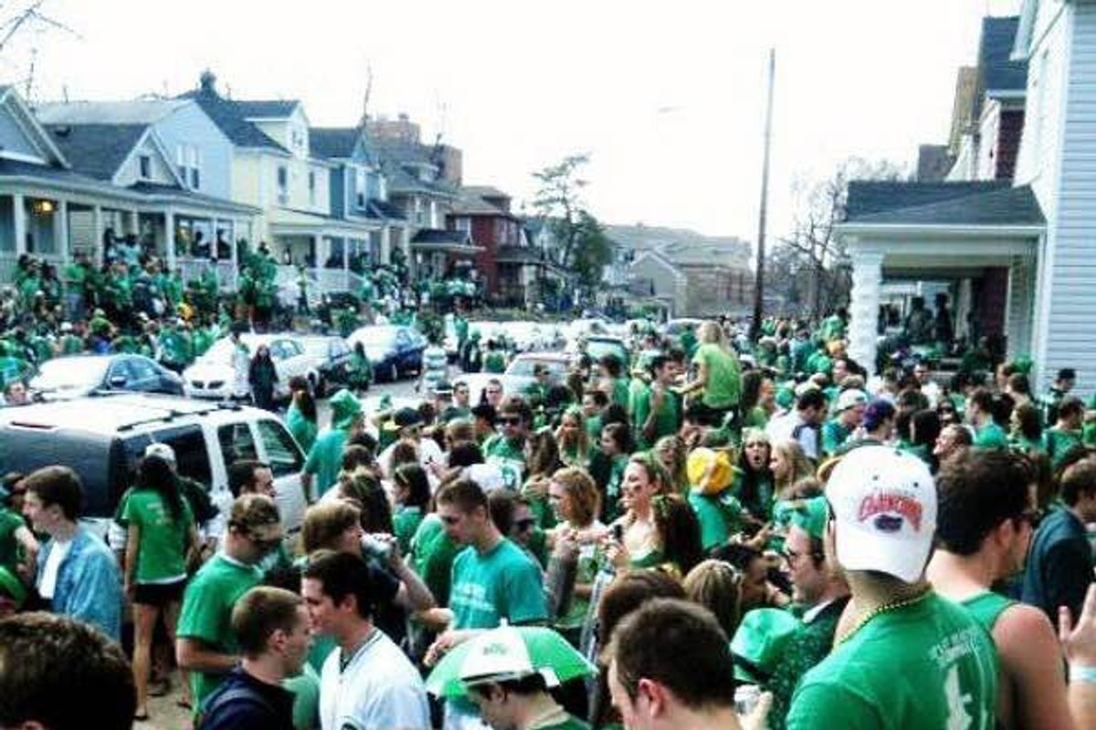 The Best St. Patrick's Day Party Scene At 20 Colleges Across The Country