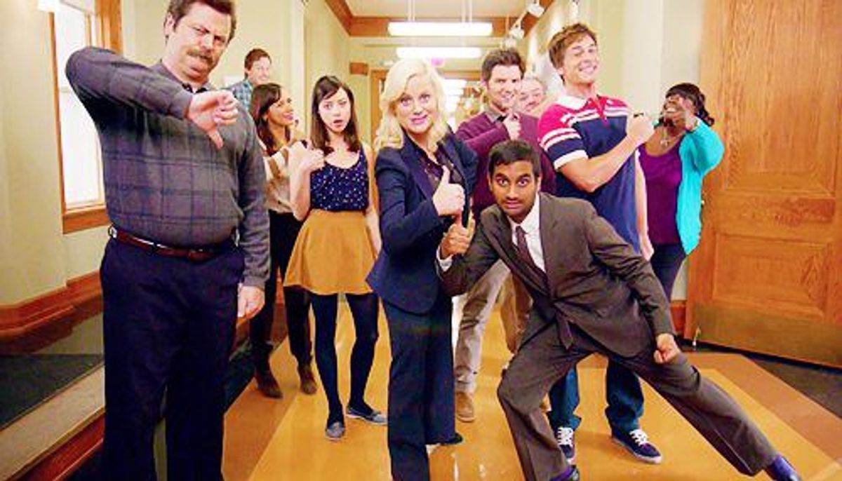 College As Told By "Parks and Rec"