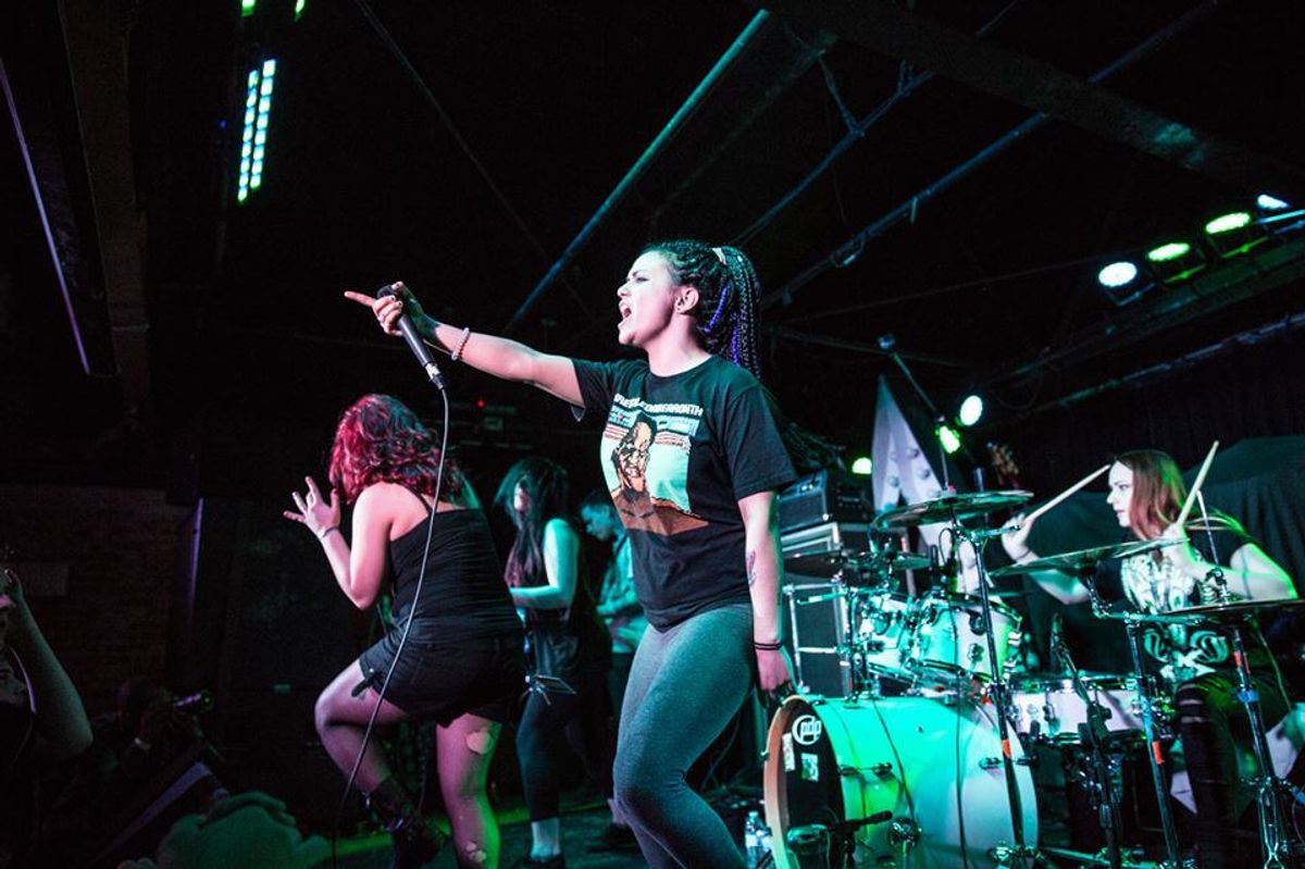 My Interview With Conquer Divide: The All-Female Metal Band Taking The World By Storm