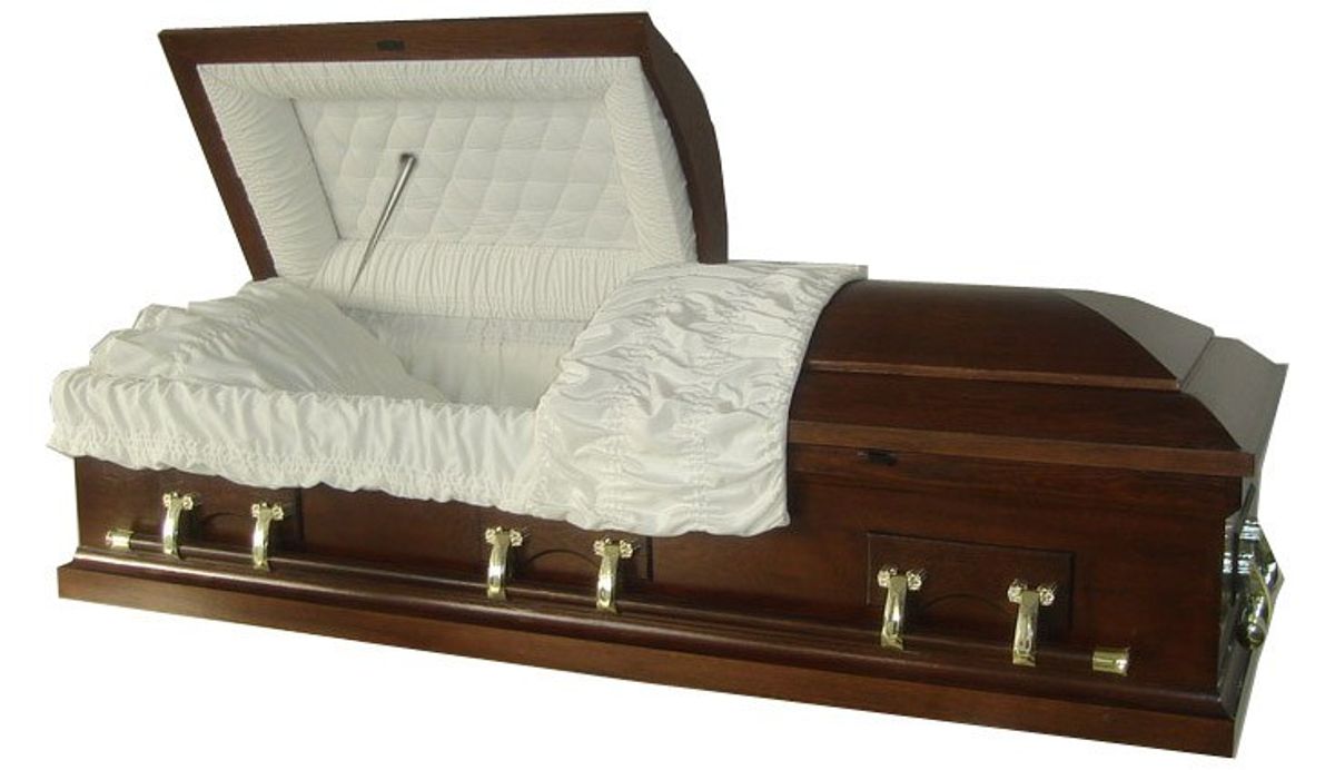 Revolutionary Casket Allows Head Of Loved Ones To Be Impaled By Metal Spike