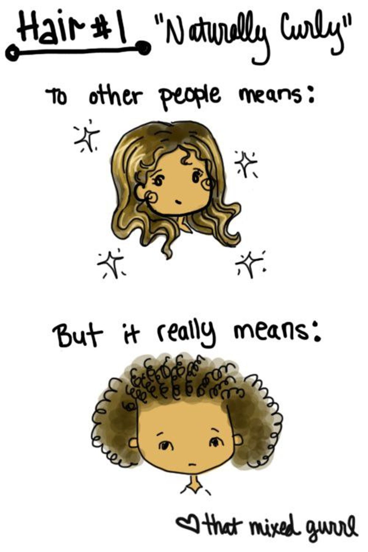 Five Things People With Curly Hair Hear On A Daily Basis