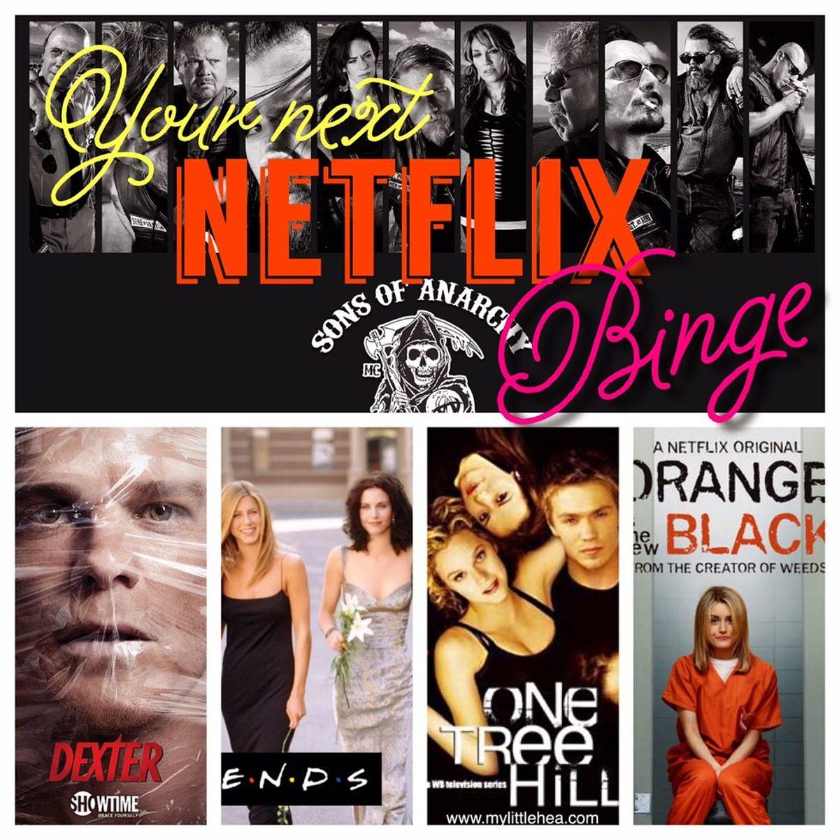 Five Binge Worthy TV Shows On Netflix That Were Books First
