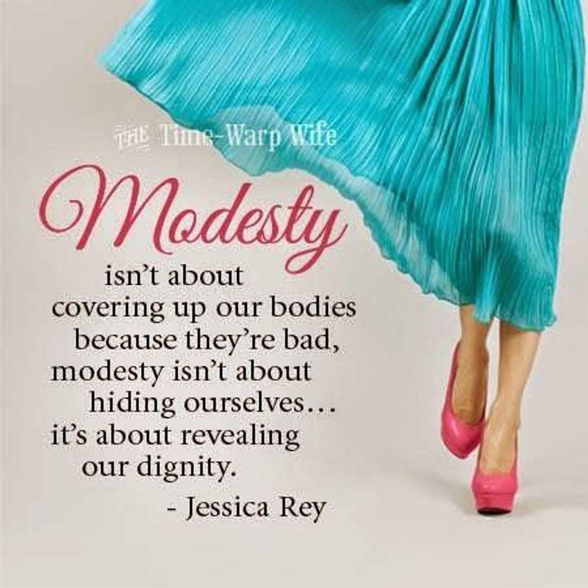 My Modesty Does Not Mean I'm Oppressed