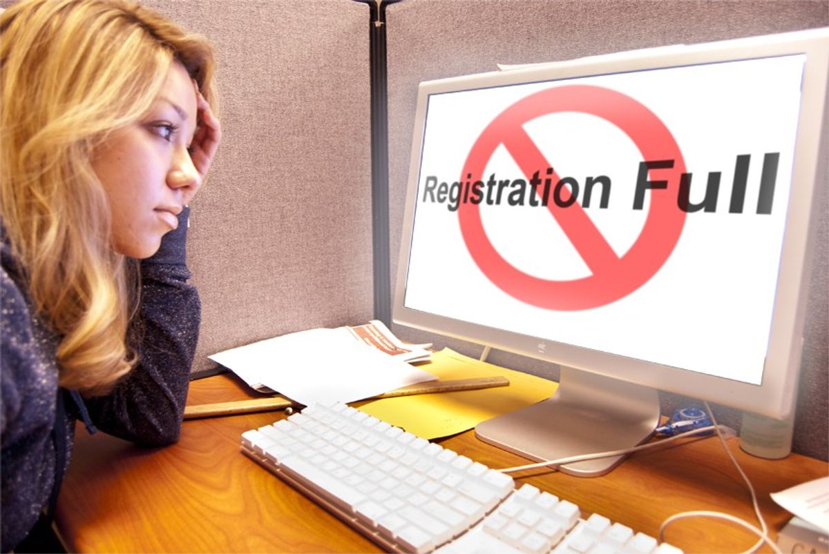 Registering For Classes: The Unfairness In It All