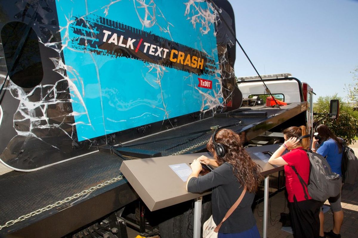 The Campaign Against Distracted Driving: Talk. Text. Crash.