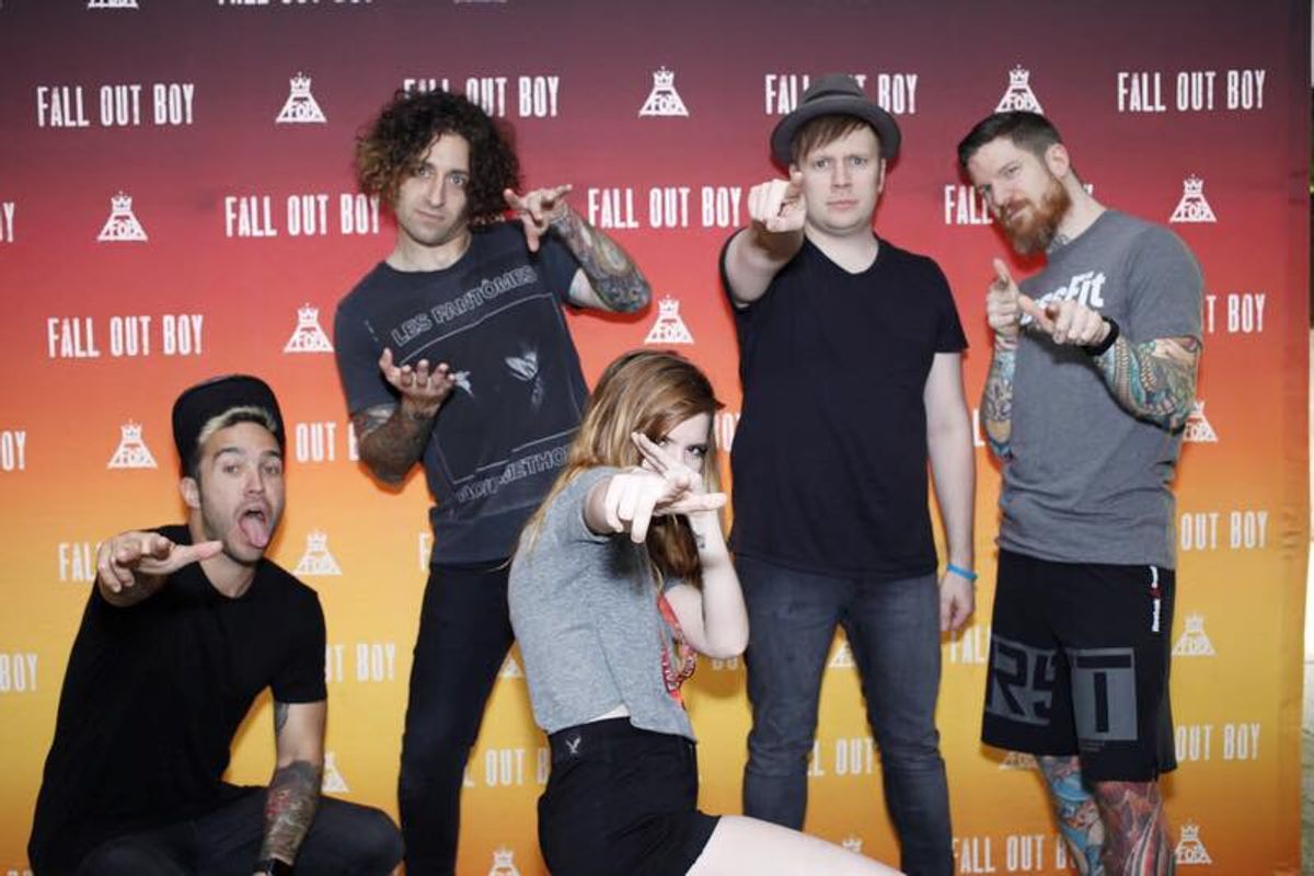 What It's Like To Meet Your Favorite Band