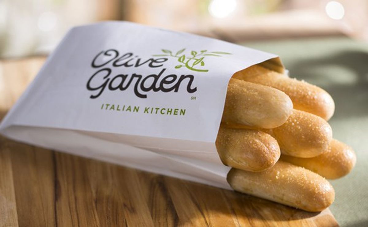 A Letter To My One True Love: Breadsticks