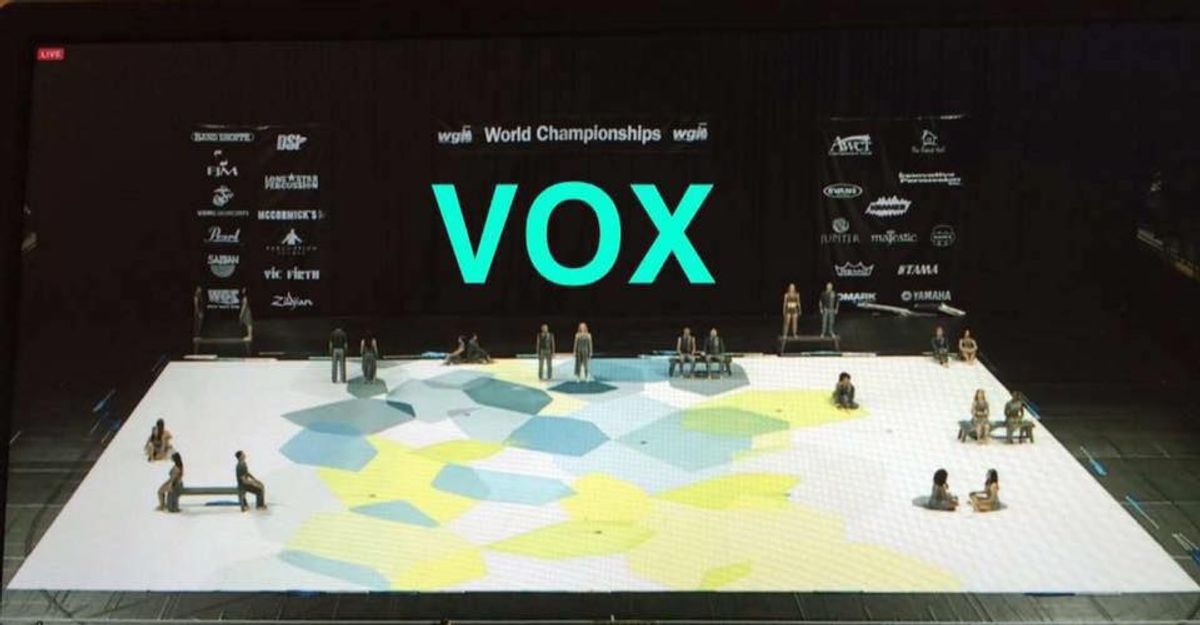 Vox Artium Winterguard Competes At WGI Finals