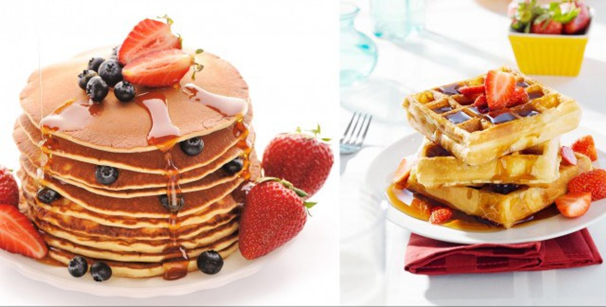 Pancakes Vs. Waffles: Battle Of The Ages
