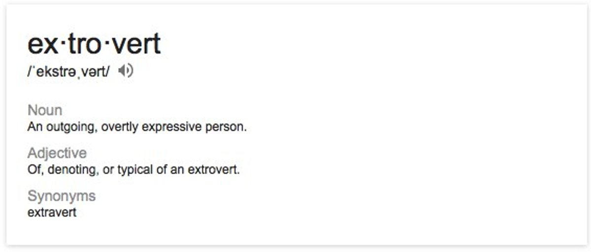 The Truth About Being An Extrovert
