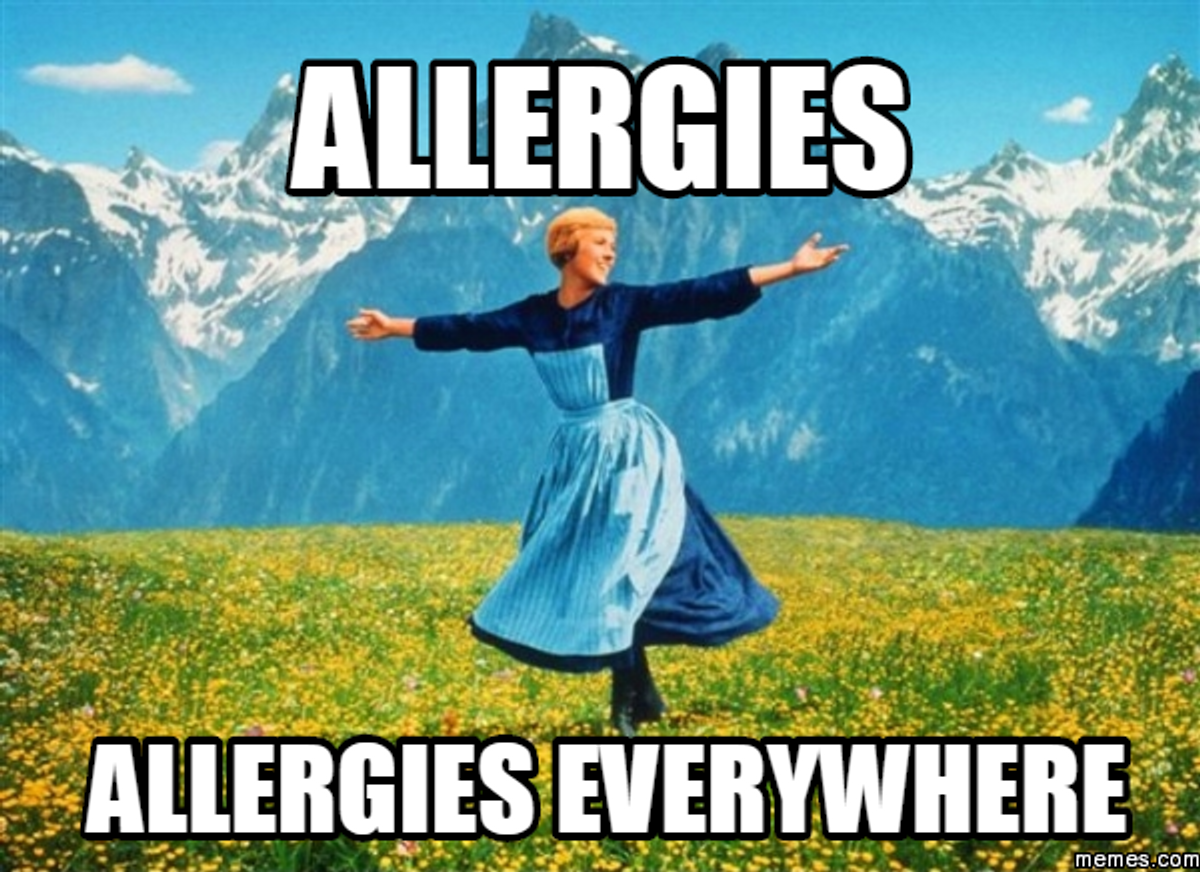What Spring Is Like For People With Allergies