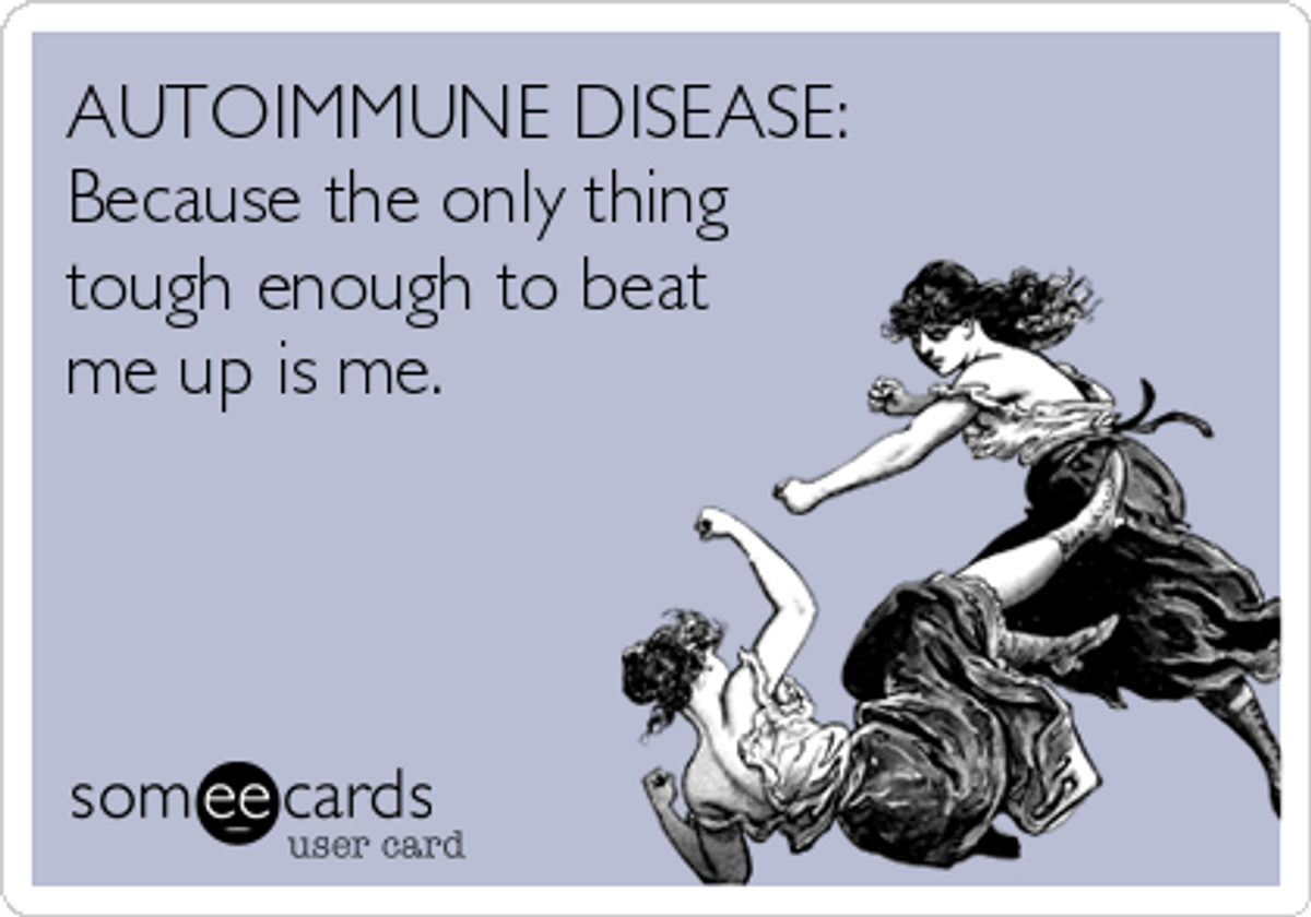 What It's Like Living With An Autoimmune Disorder