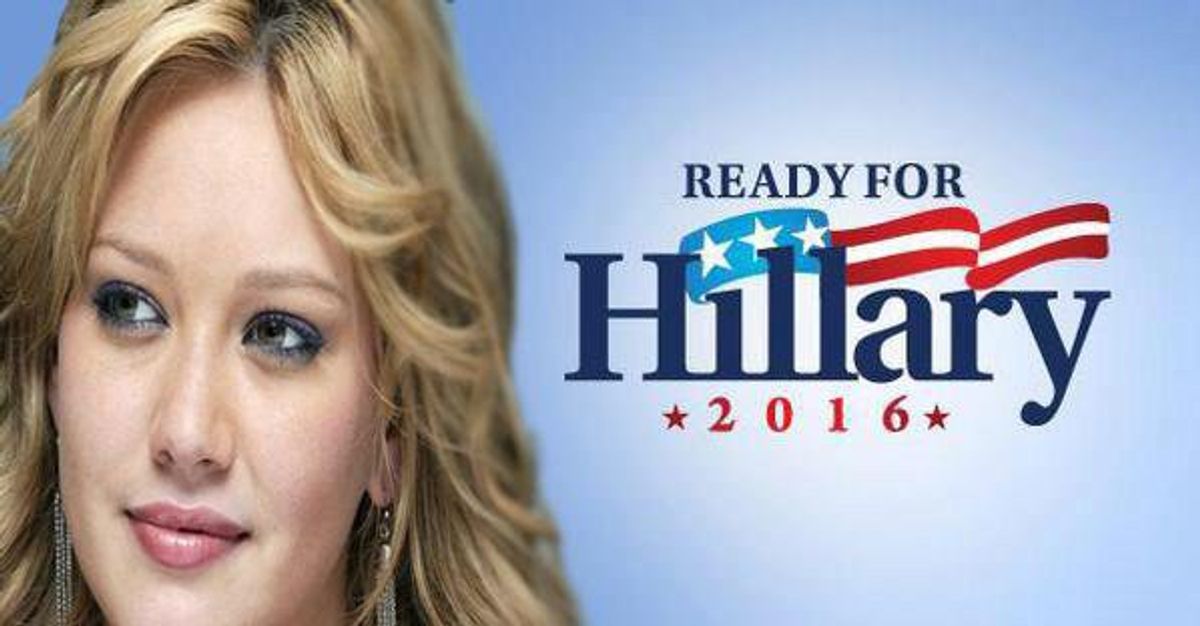 10 Reasons Why I Would Vote For Hilary (Duff)