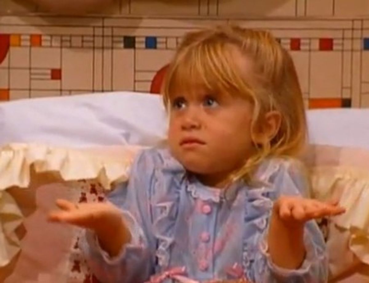 Seventeen Times You Were Michelle Tanner in College