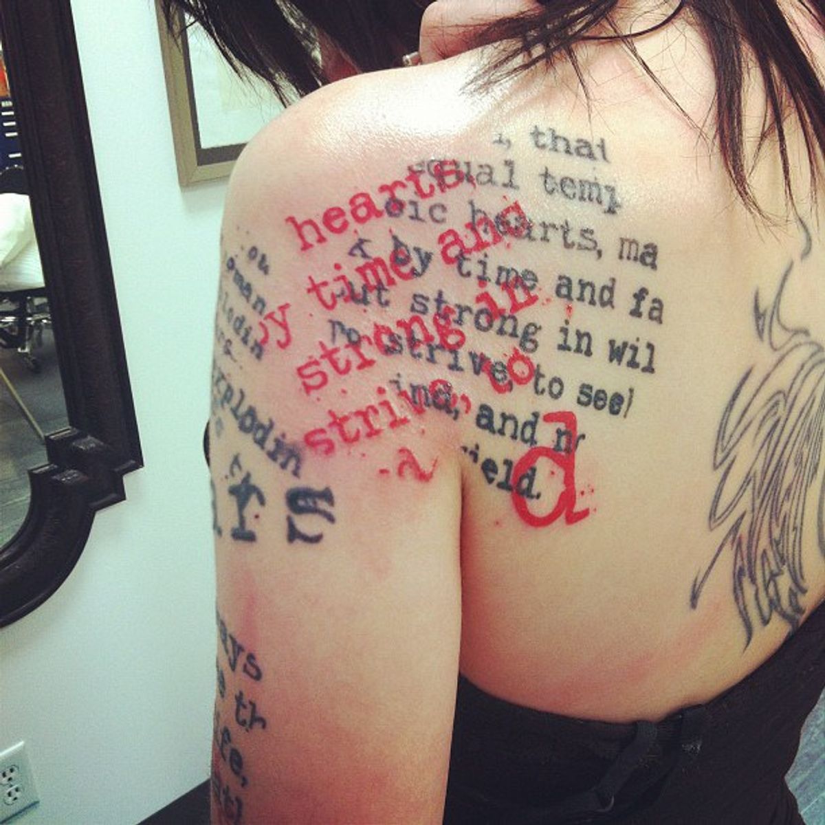 21 Awesome Literary Tattoos That Celebrate National Poetry Month