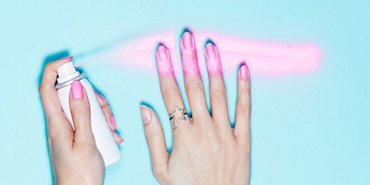 I Tried Spray-On Nail Polish So You Don't Have To