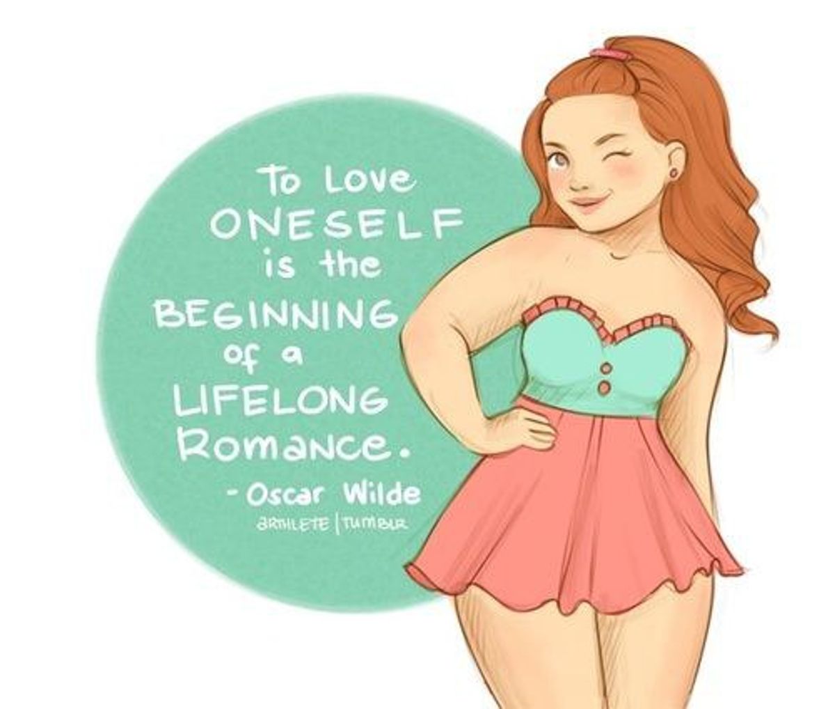 What It's Like Being 'Curvy' And Learning To Love Yourself