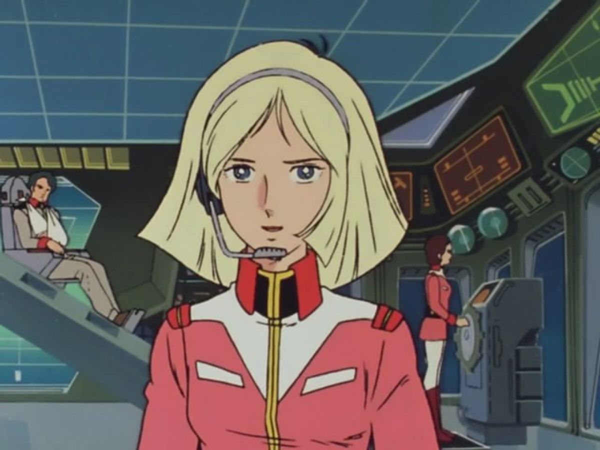 6 GIFs Covering The Original Gundam Girl: Sayla Mass