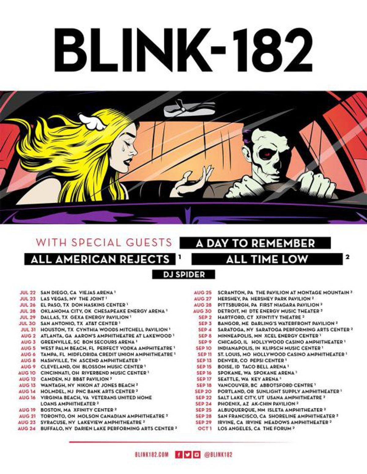 Blink-182 Is Back And They're Touring This Summer