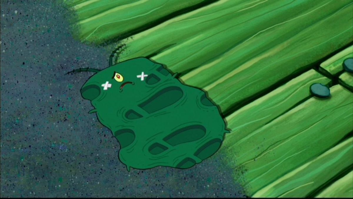 12 Struggles Of Living On Campus As Told By Plankton