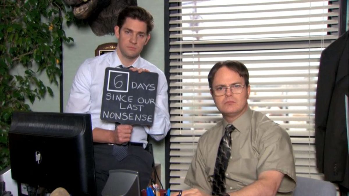 Having A Sibling- As Told By "The Office"